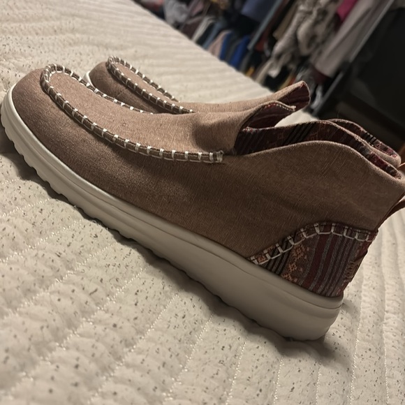 Hey Dude Women's Tan Slip-On Shoes - Picture 5 of 5